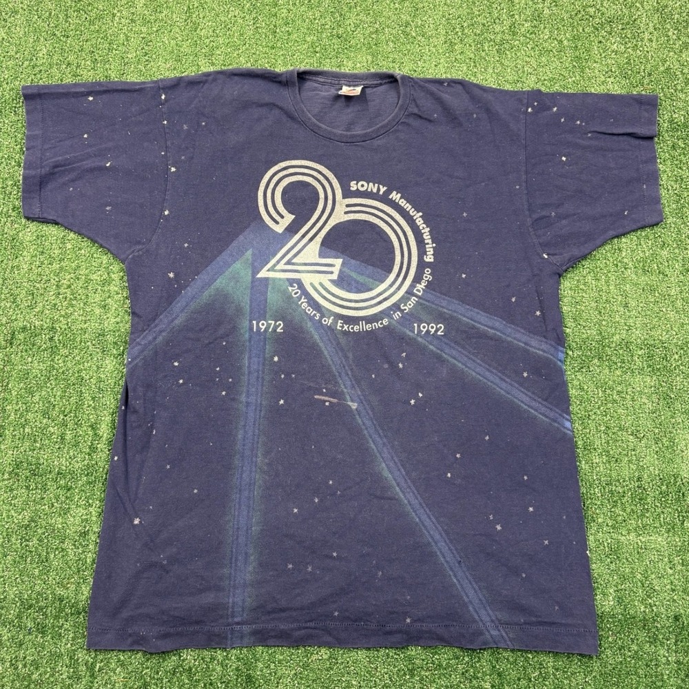 Vintage 90s Sony Tech Promo AOP T-shirt